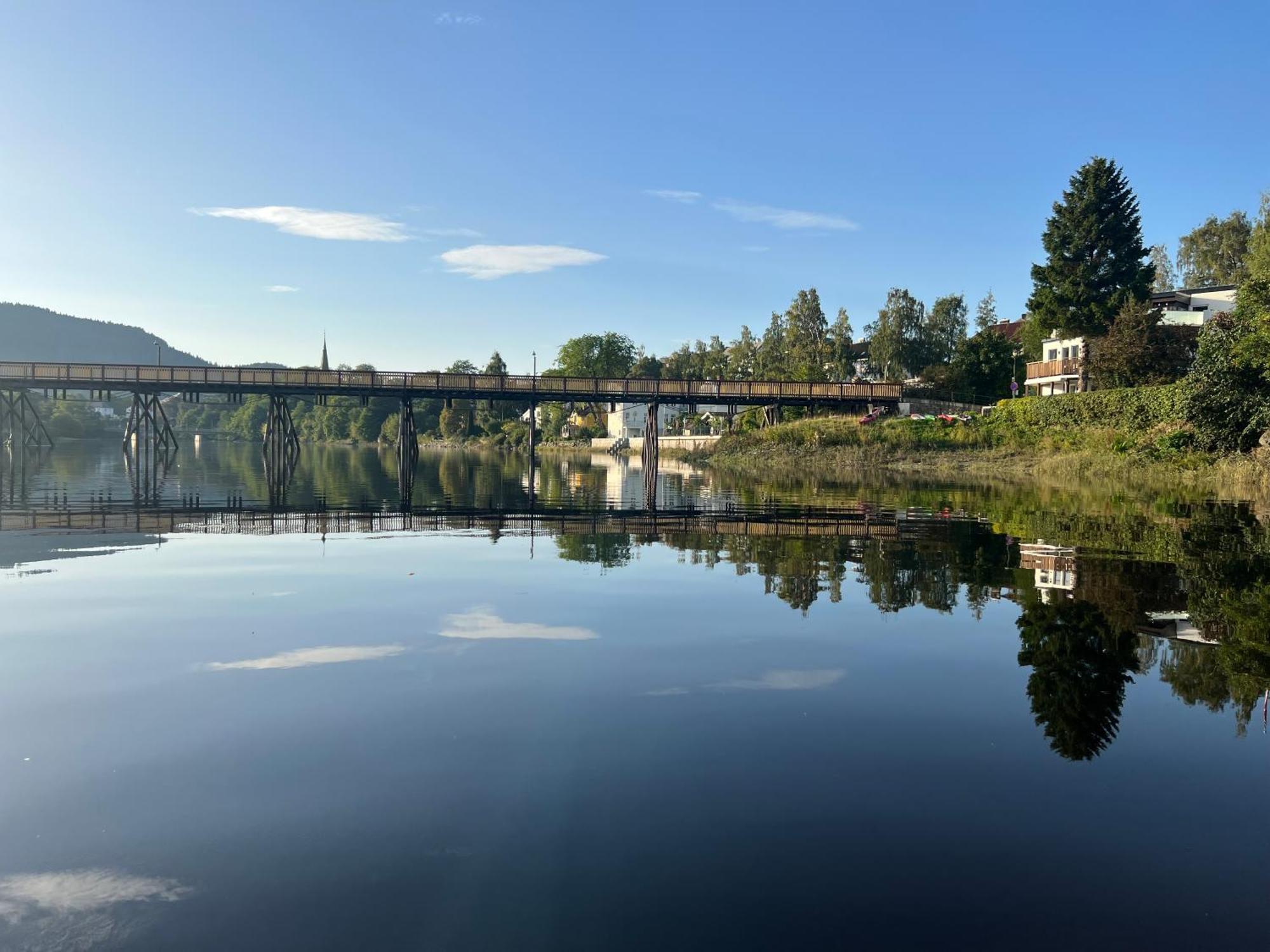 Unik Plass Ved Nidelva Trondheim Exterior foto